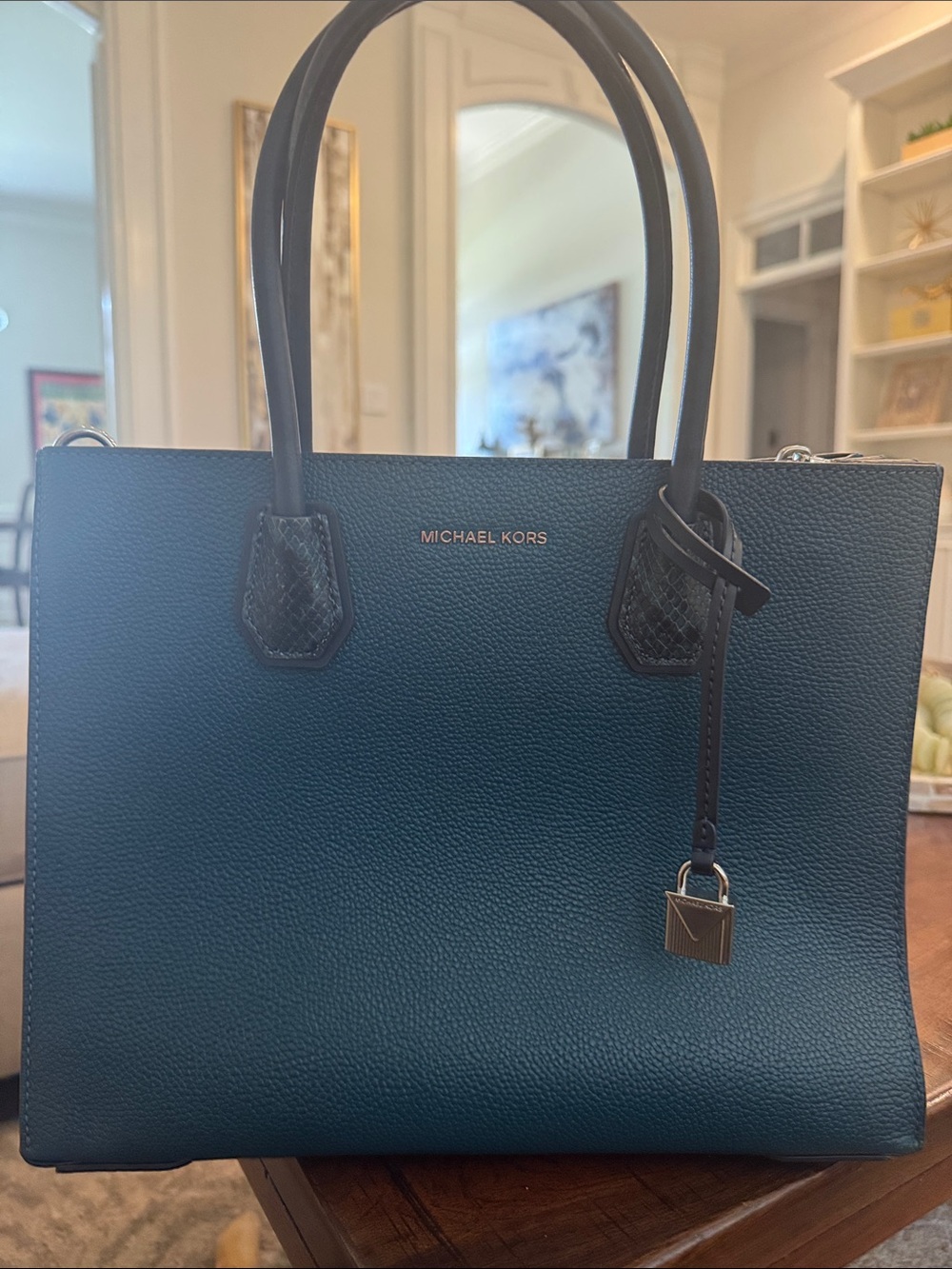 Michael Kors Mercer Tote with Top Handles
